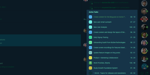 Stay on Track with the New Active Task Menu