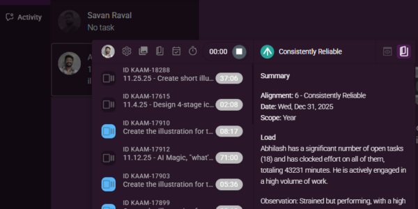 The Universal Menu: See Real Work Without Interrupting Anyone