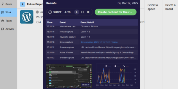 Kaamfu Workstation Connect: Our Desktop Application for Time and Activity Tracking